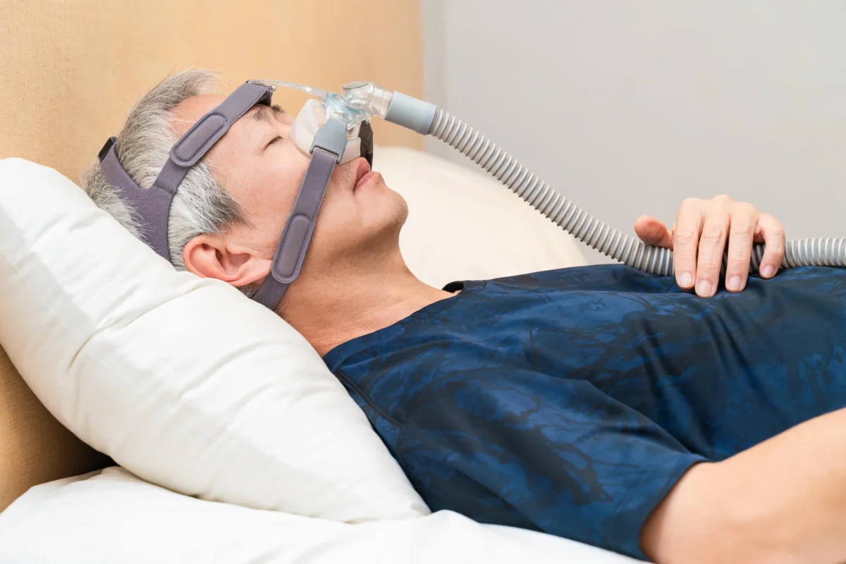 patient in a Sleep Apnea Dentist in Las Vegas clinic