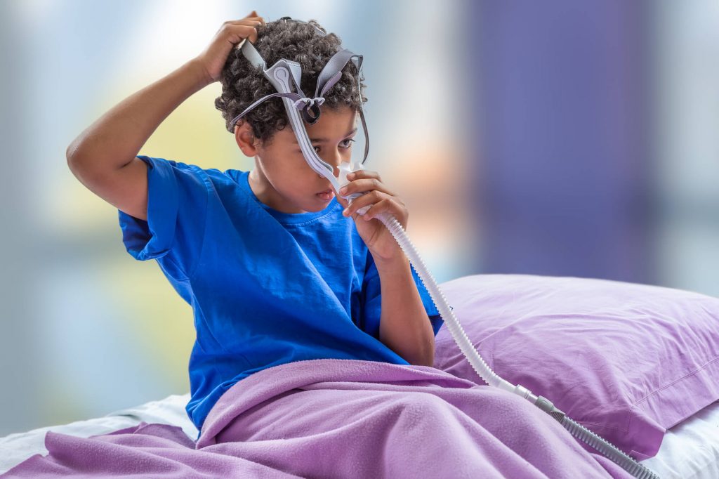 child with sleep apnea needs to see a sleep apnea dentist in Las Vegas